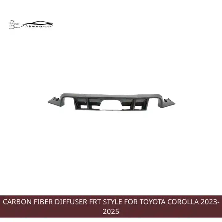 Carbon Fiber Diffuser FRT Style for Toyota Corolla 2023-2025 by@Outfy