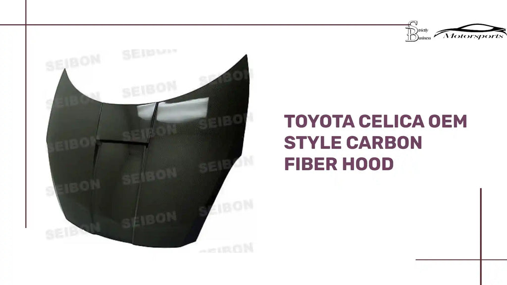 Toyota Celica OEM Style Carbon Fiber Hood by@Outfy