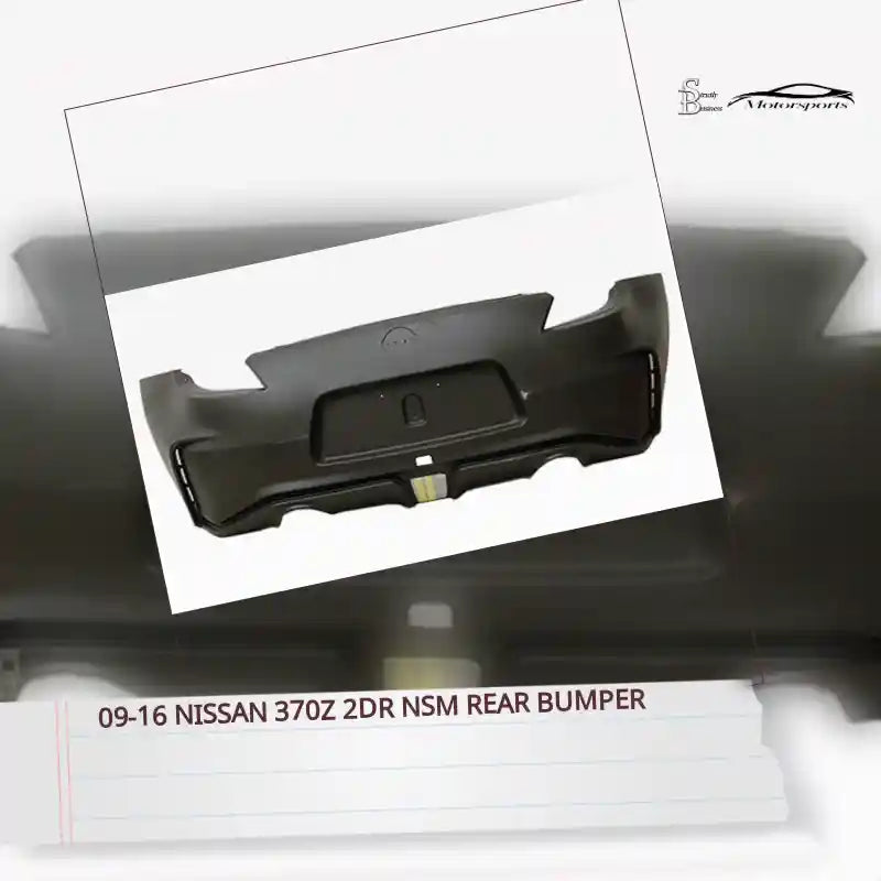 09-16 Nissan 370Z 2Dr NSM Rear Bumper by@Outfy