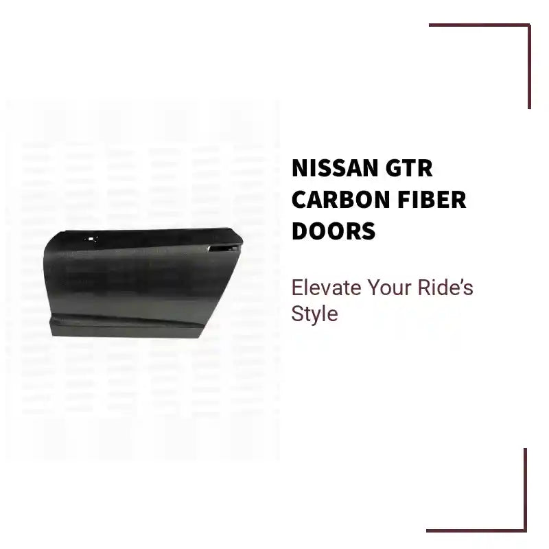 Nissan GTR Carbon Fiber Doors by@Outfy