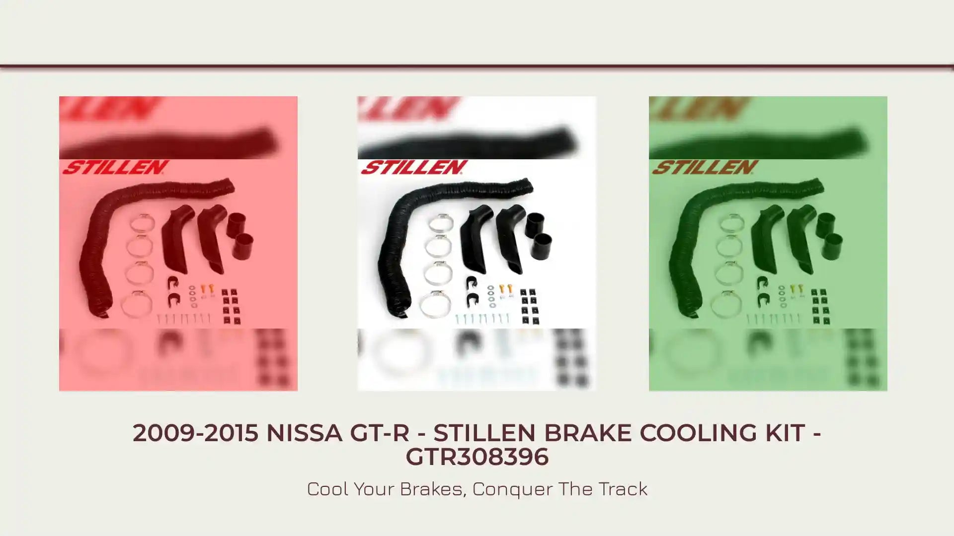 2009-2015 Nissa GT-R - STILLEN Brake Cooling Kit - GTR308396 by@Outfy