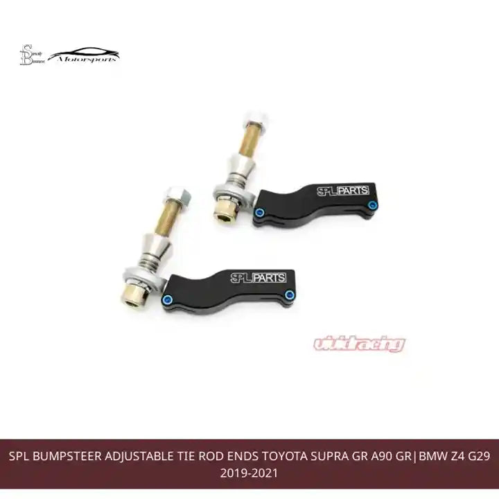 SPL Bumpsteer Adjustable Tie Rod Ends Toyota Supra GR A90 GR|BMW Z4 G29 2019-2021 by@Outfy
