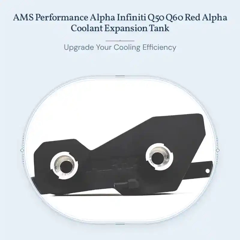 AMS Performance Alpha Infiniti Q50 Q60 Red Alpha Coolant Expansion Tank by@Outfy