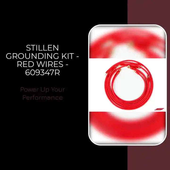 STILLEN Grounding Kit - Red Wires - 609347R by@Outfy
