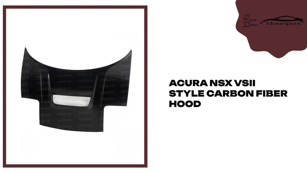 Acura NSX VSII Style Carbon Fiber Hood by@Outfy