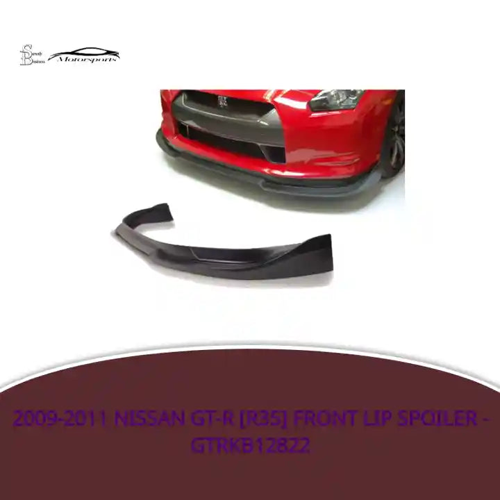 2009-2011 Nissan GT-R [R35] Front Lip Spoiler - GTRKB12822 by@Outfy