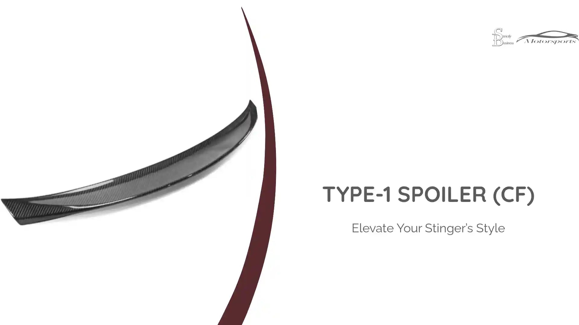 Type-1 Spoiler (CF) by@Outfy
