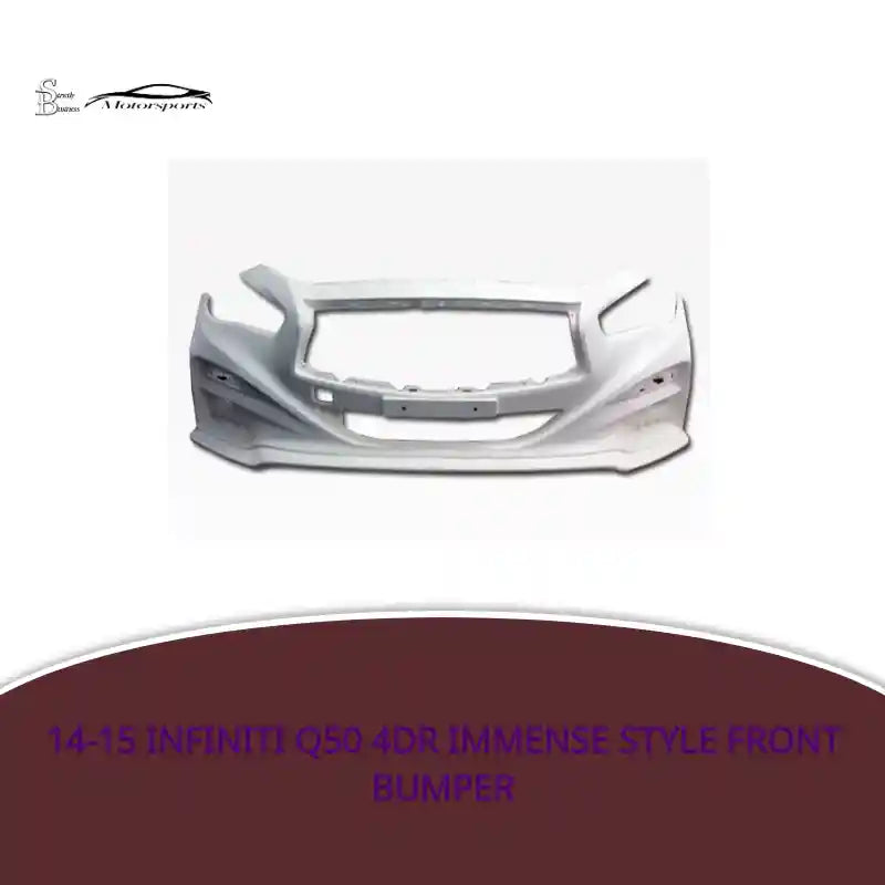 14-15 Infiniti Q50 4Dr Immense Style Front Bumper by@Outfy