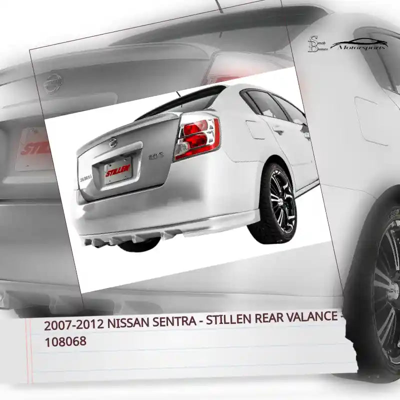 2007-2012 Nissan Sentra - STILLEN Rear Valance - 108068 by@Outfy