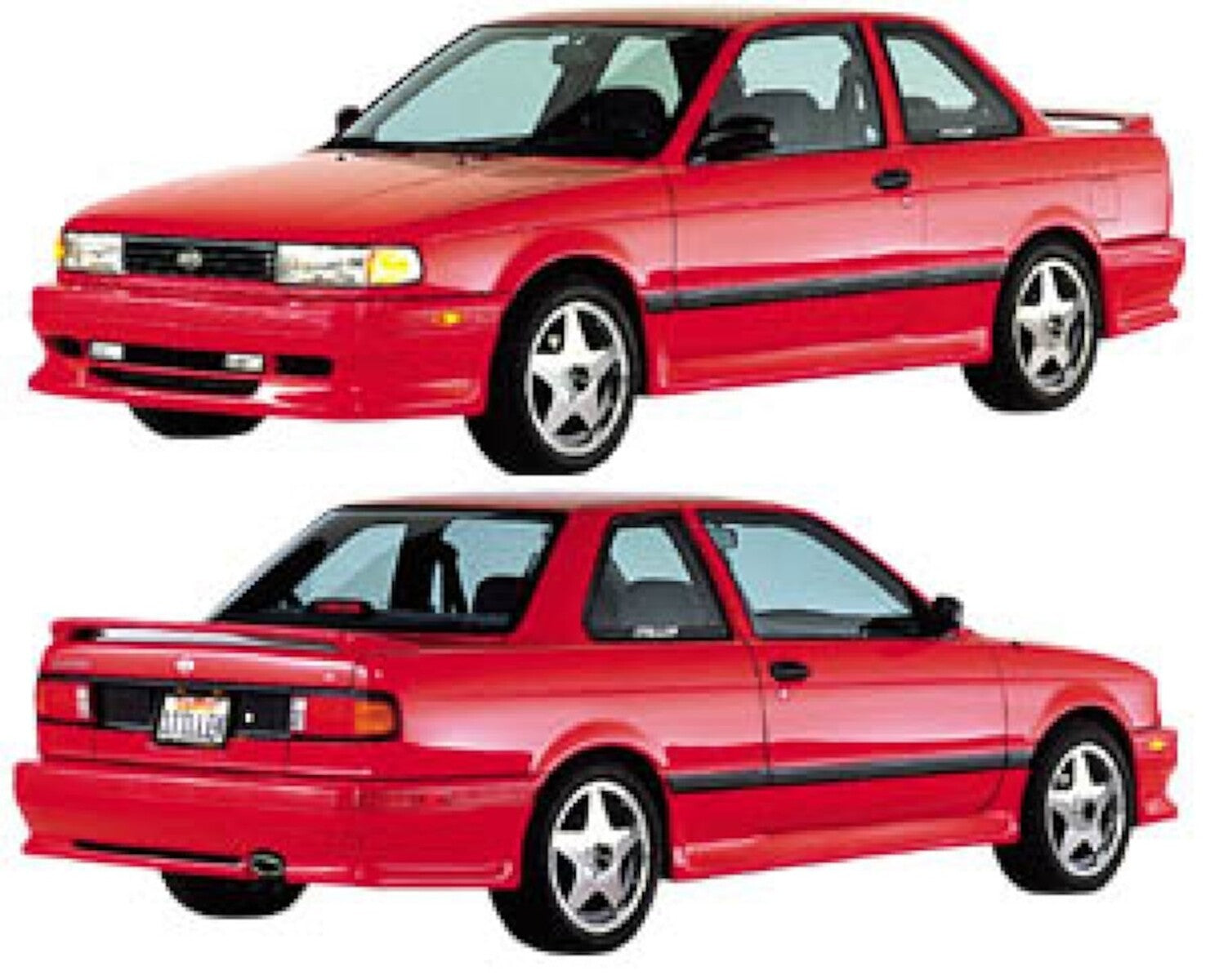 1991-1994 Nissan Sentra Sedan - STILLEN Body Kit - ST8160
