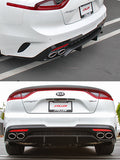 2018-2021 Kia Stinger GT (AWD/RWD 3.3TT) Rear Diffuser [Unpainted] - KB26002
