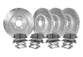 2007-2021 Toyota Tundra - STILLEN Cross Drilled & Slotted 1-Pc Rotors (Set of 4) - TOY91000