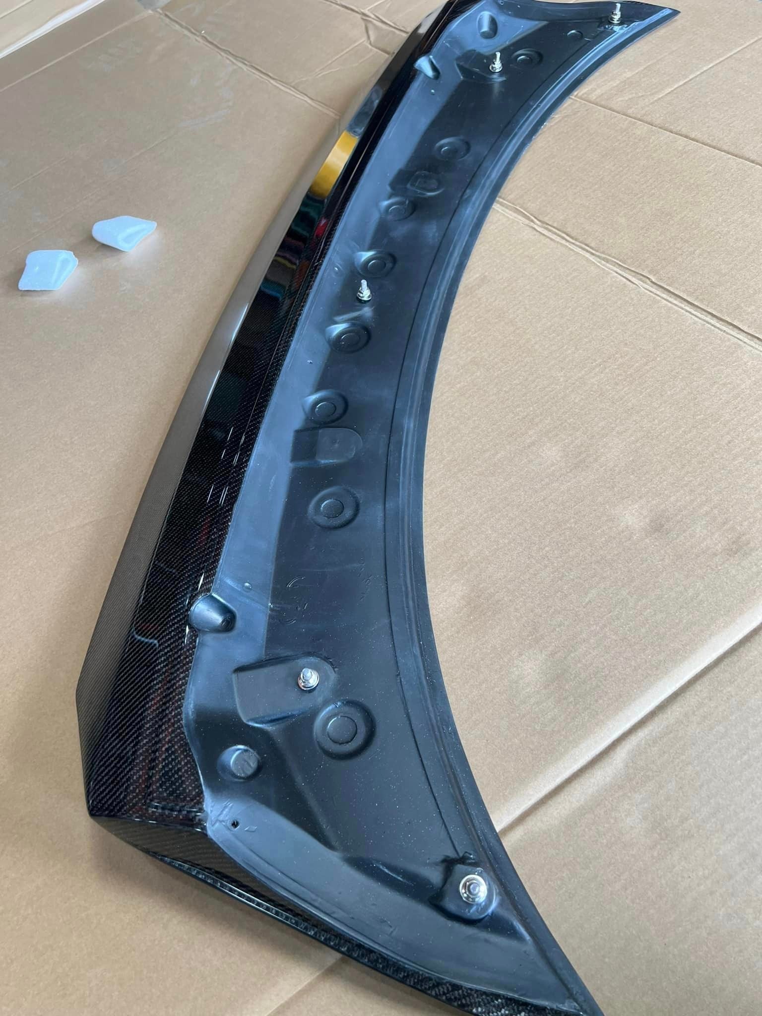SBGT 18+ Kia Stinger Duckbill rear hatch lid spoiler CF Shipping included
