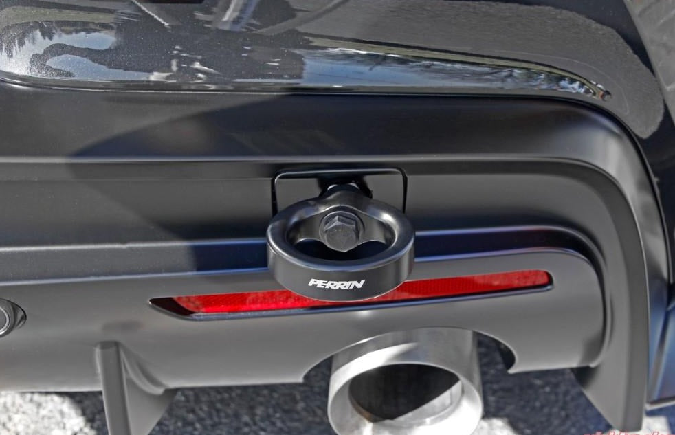 Perrin Performance Black Tow Hook Toyota Supra 2020-2021