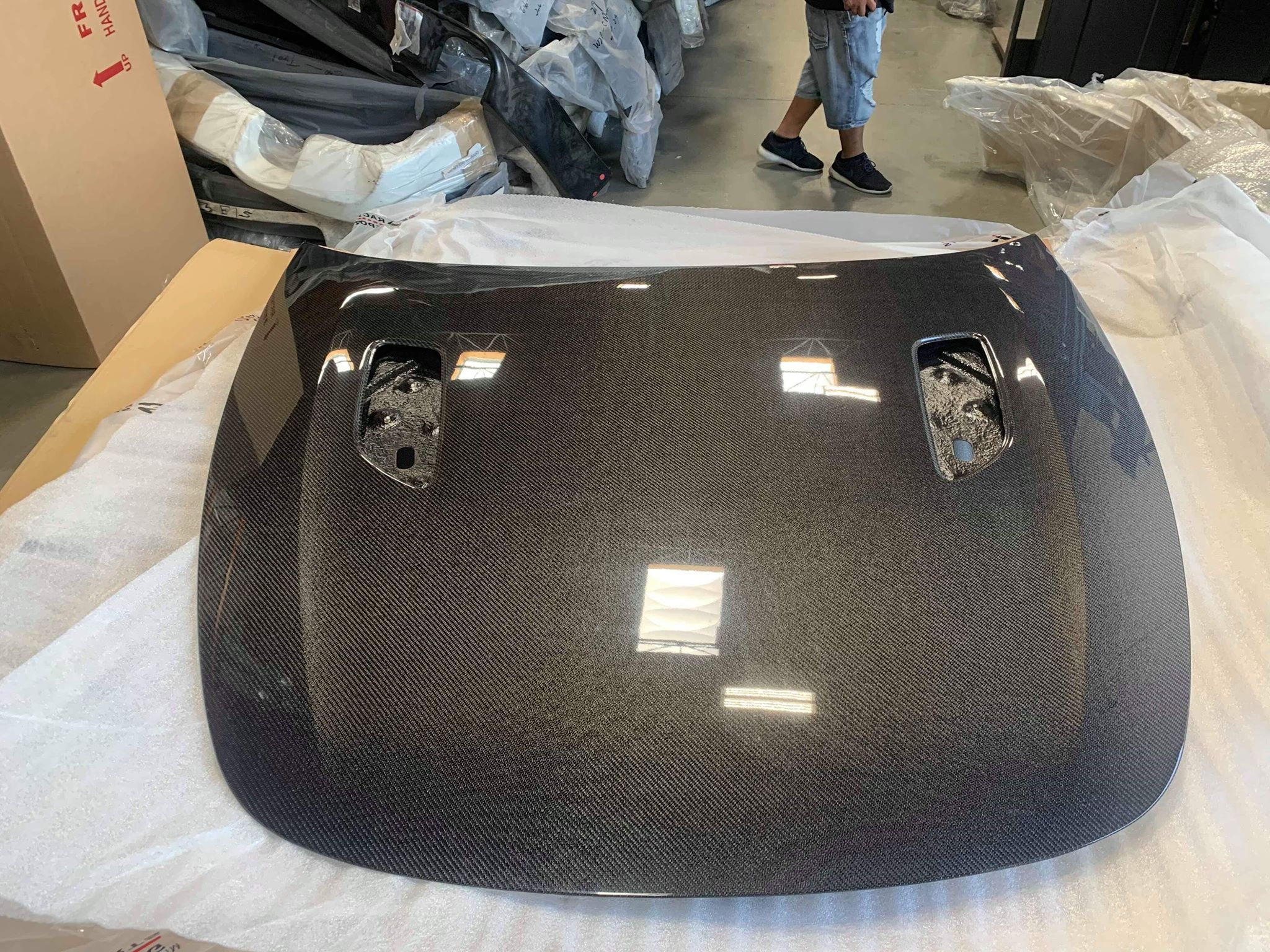 SBGT Kia Stinger CF OEM Style Hood  shipping included