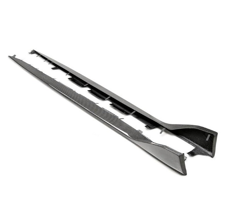 Seibon OEM-Style Carbon Fiber Side Skirts Toyota Supra A90 2-Door Coupe 2020-2021