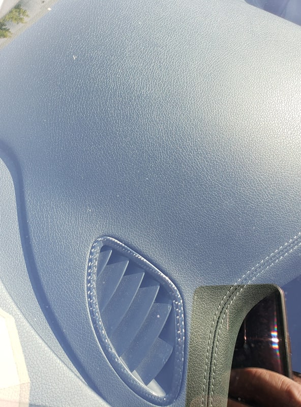 Kia Stinger Dash Vent Kit True CF  Cover 5 piece set