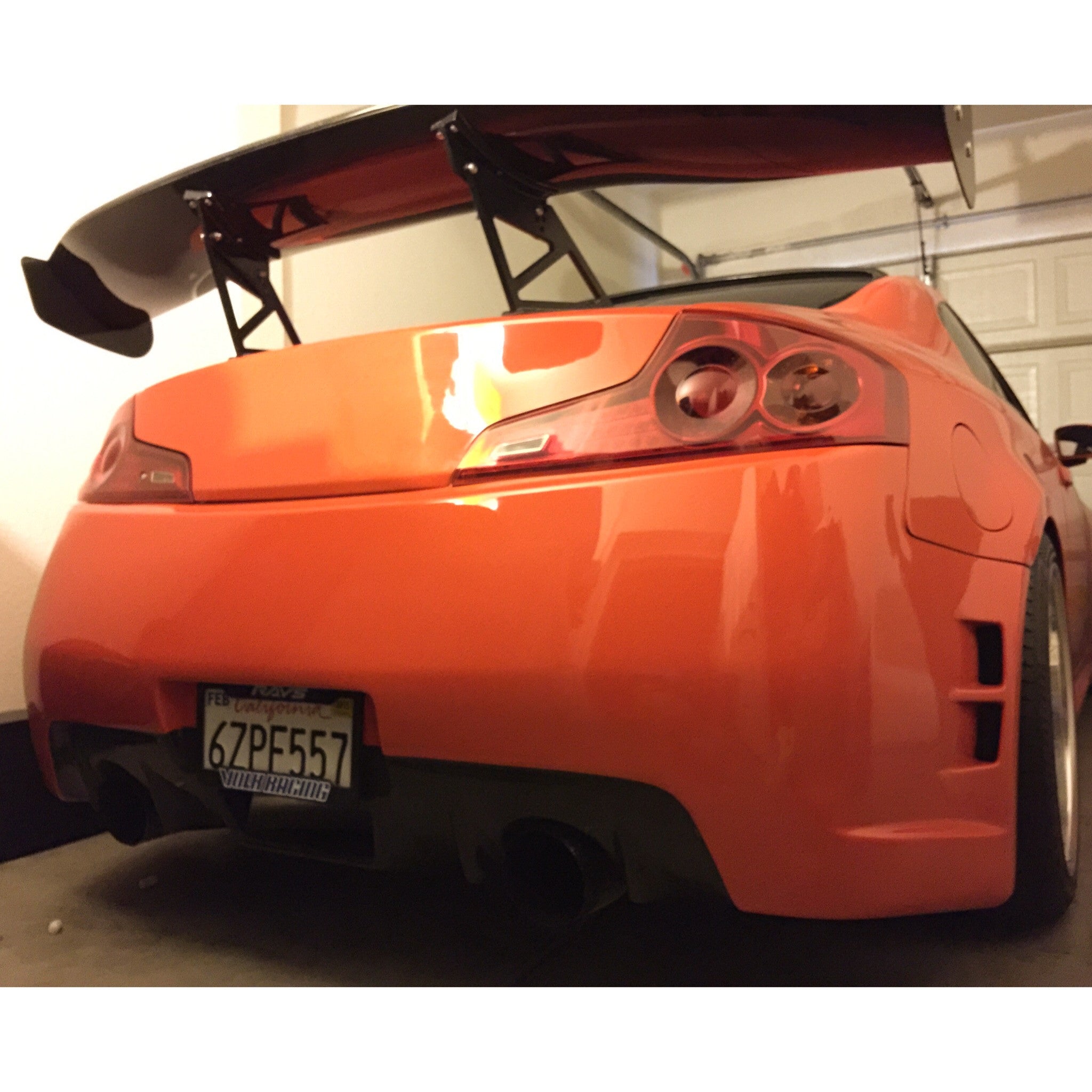 2003-2007 Infiniti G35 2Dr GT3 Style Rear Bumper
