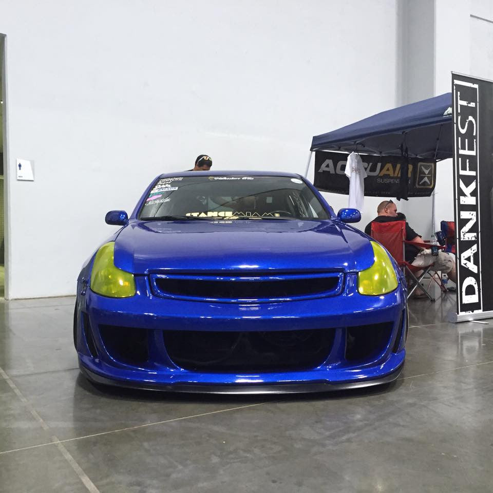 03-04 Infiniti G35 Sedan GT3 Front Bumper fiberglass lip