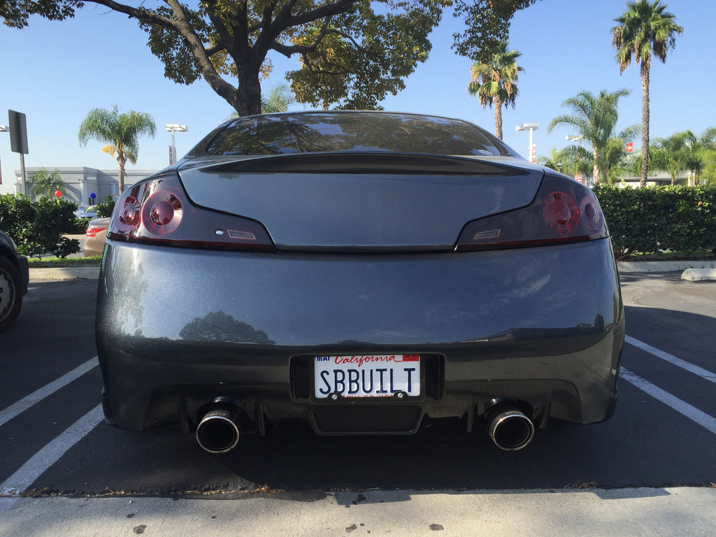 2003-2007 Infiniti G35 2Dr GT3 Style Rear Bumper
