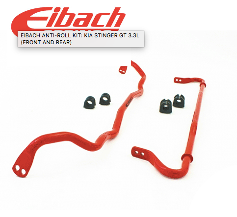 EIBACH ANTI-ROLL KIT: KIA STINGER GT 3.3L (FRONT AND REAR)