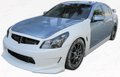 09-12 Infiniti G37 4Dr Ams Gt Front Bumper