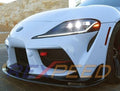 Rexpeed V2 Carbon Fiber Splitter + Side Skirt Extensions + Rear Bumper Side Spats Toyota Supra 2020-2021