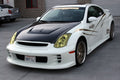 JS-STYLE CARBON FIBER HOOD FOR 2003-2007 INFINITI G35 2DR
