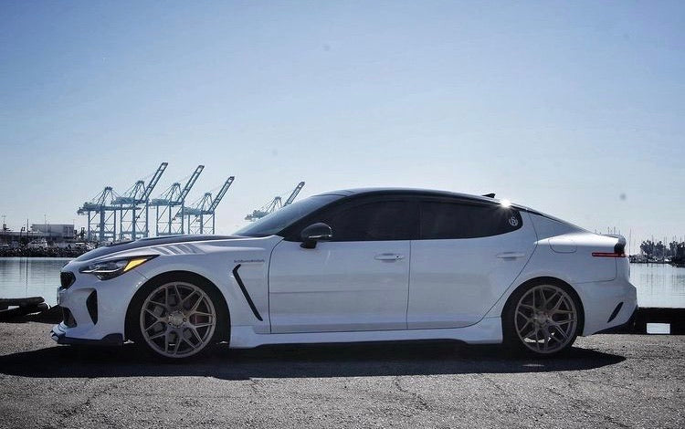 SBGT Kia Stinger Side Skirts FRP   Shipping included