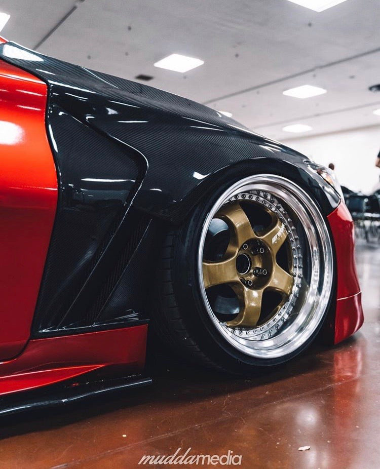 SBGT 2017+ Q60 Coupe CF Fenders Pair