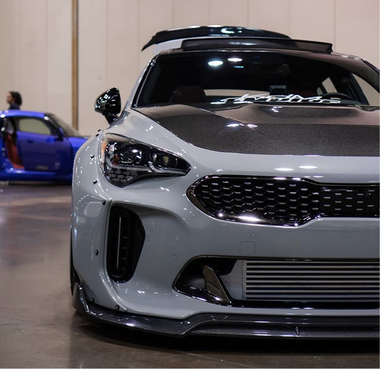 SBGT Kia Stinger GTS CF hood.    Shipping Included
