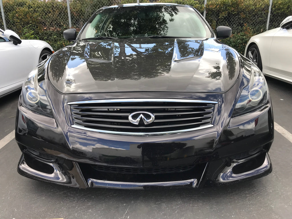 SBGT 08-13 Infiniti G37 2Dr Carbon Fiber Hood