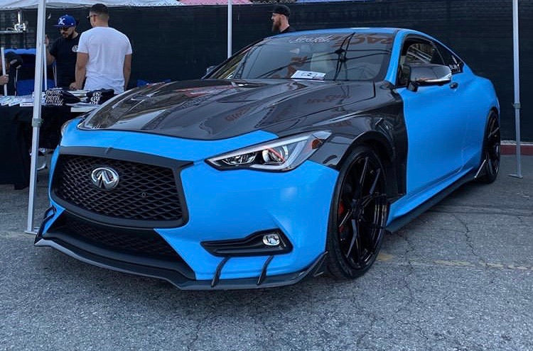SBGT 2017+ Q60 Coupe CF Fenders Pair