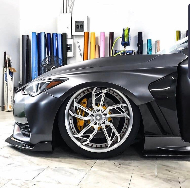 SBGT 2017+ Q60 Coupe CF Fenders Pair