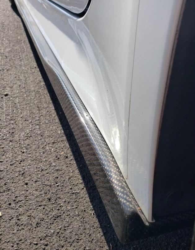SBGT Kia Stinger Carbon Fiber Side Splitters
