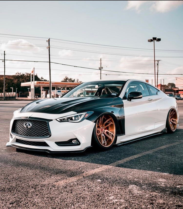 SBGT 2017+ Q60 Coupe CF Fenders Pair