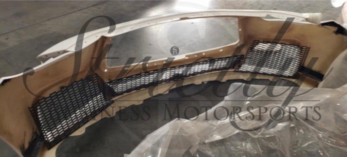 SBGT  2017+ Q60 Coupe Project Black S Front Bumper