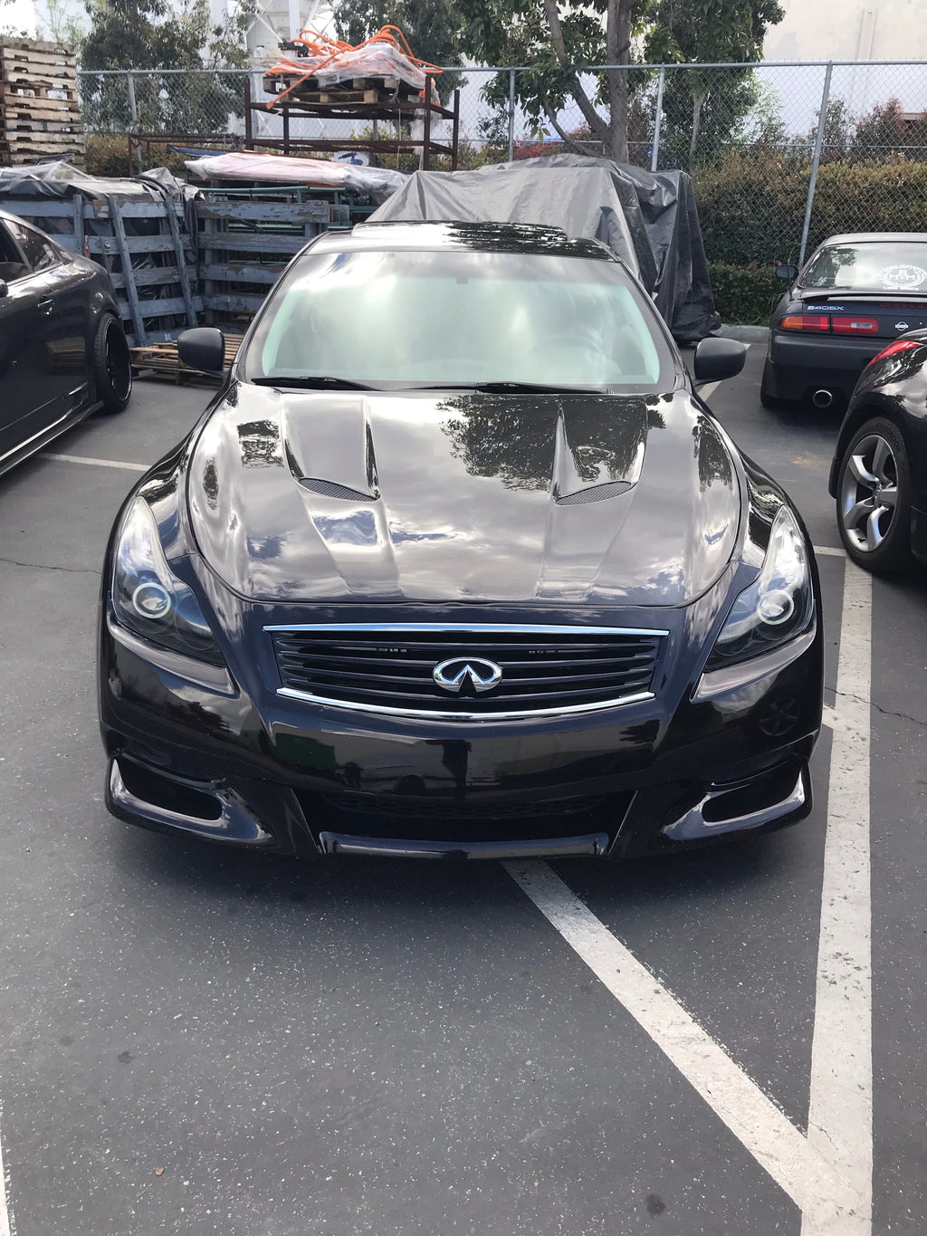 SBGT 08-13 Infiniti G37 2Dr Carbon Fiber Hood