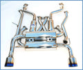 09-Up INVIDIA FX35 Gemini Cat-Back Exhaust System