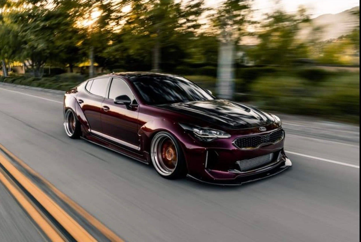 SBGT Kia Stinger Carbon Fiber Hood                shipping included