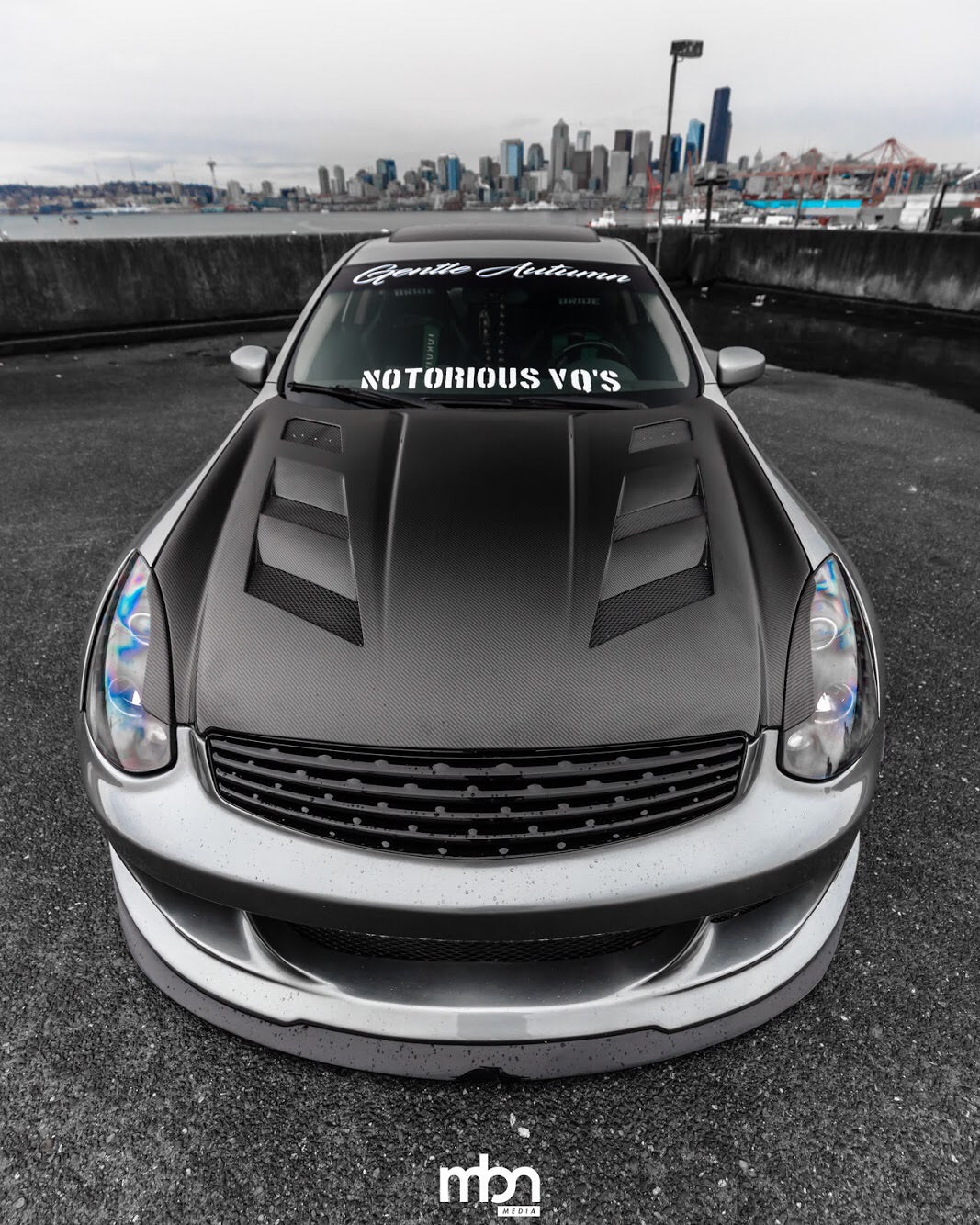 SBGT 2003-2007 Infiniti G35 2Dr GT3 Style Front Bumper