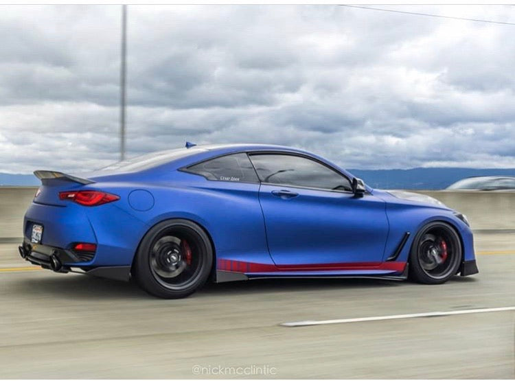 SBGT  2017+ Q60 Coupe Rear Splitter