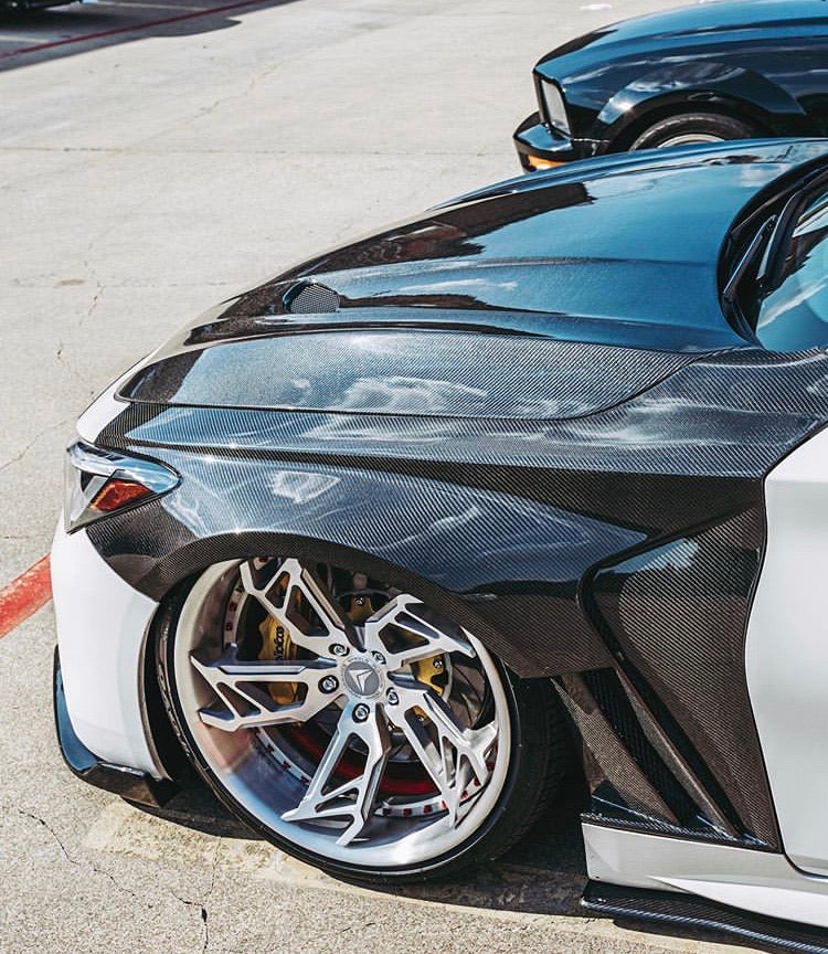 SBGT 2017+ Q60 Coupe CF Fenders Pair