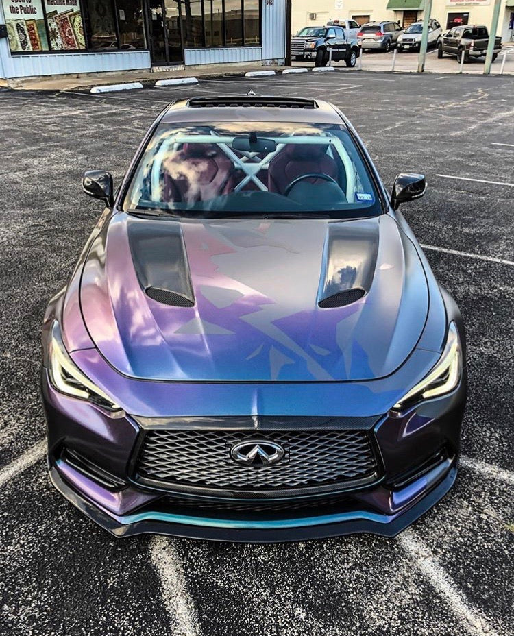 SBGT 2017+ Q60 Coupe CF Hood shipping included