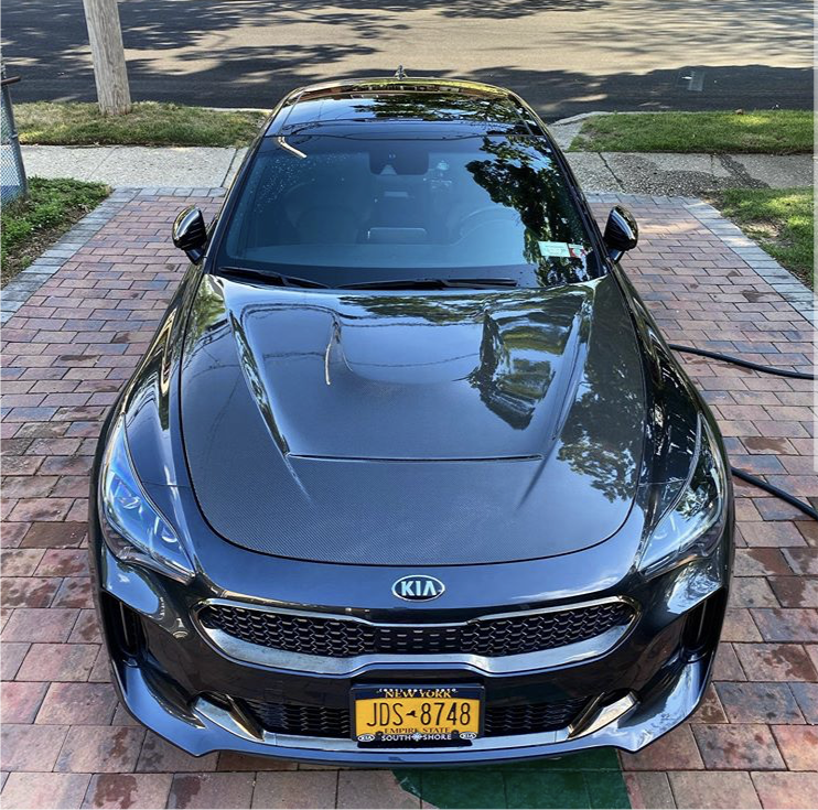 SBGT Kia Stinger GTS CF hood.    Shipping Included