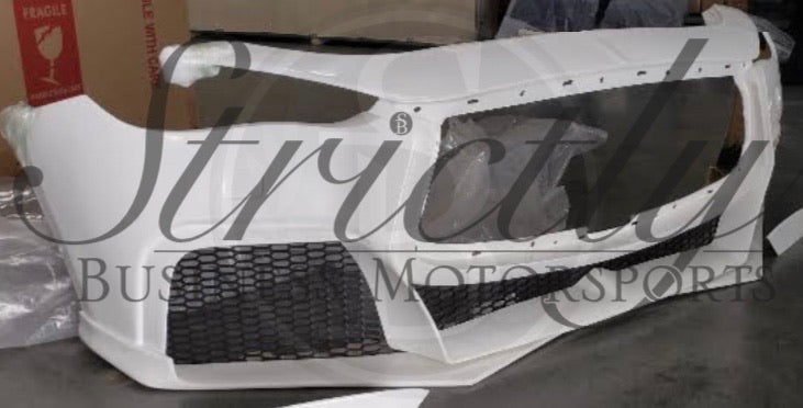 SBGT  2017+ Q60 Coupe Project Black S Front Bumper