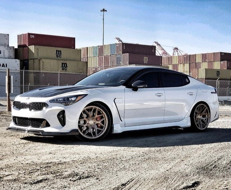 SBGT Kia Stinger Side Skirts FRP   Shipping included