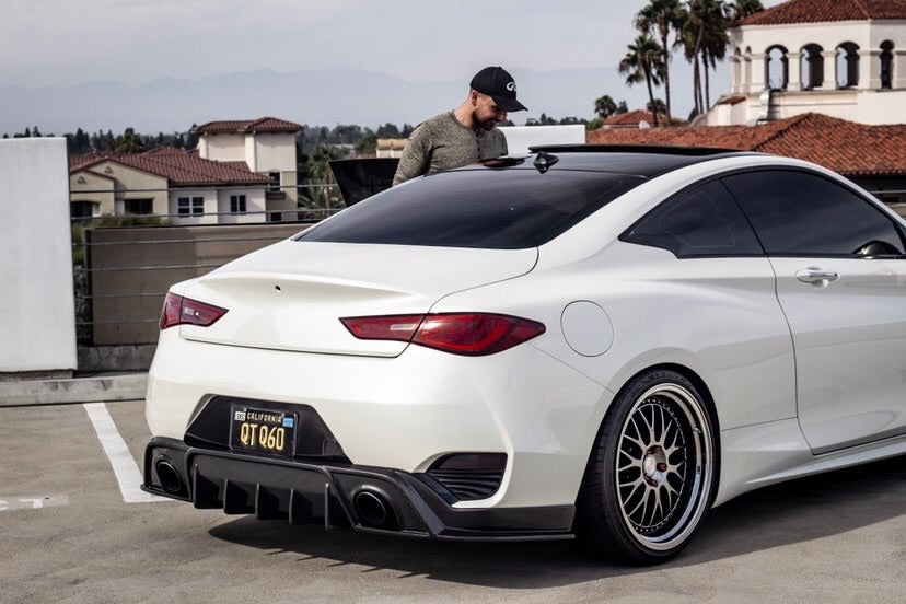 SBGT  2017+ Q60 Coupe Diffuser