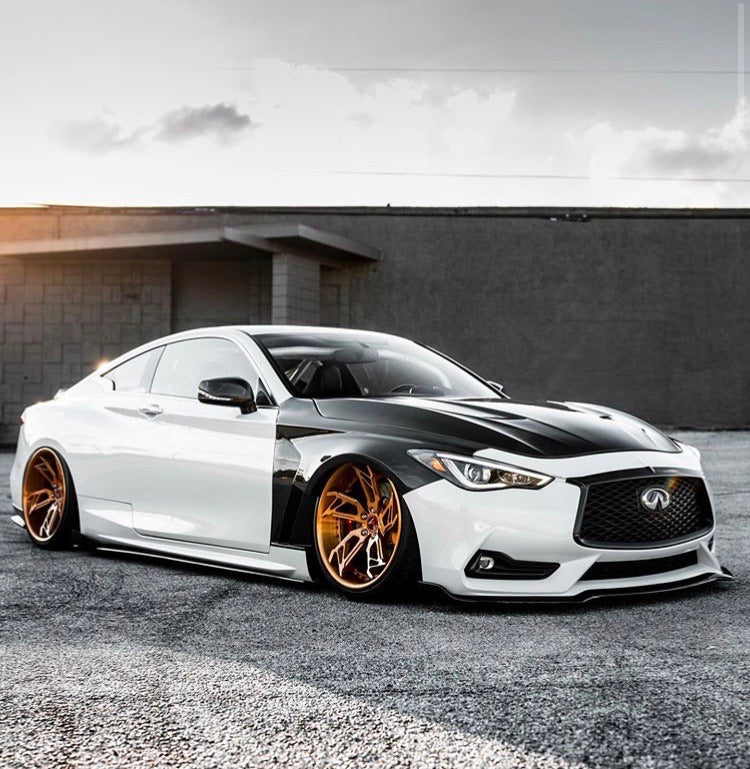 SBGT 2017+ Q60 Coupe CF Fenders Pair