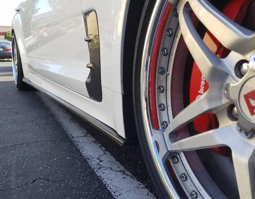 SBGT Kia Stinger Carbon Fiber Side Splitters